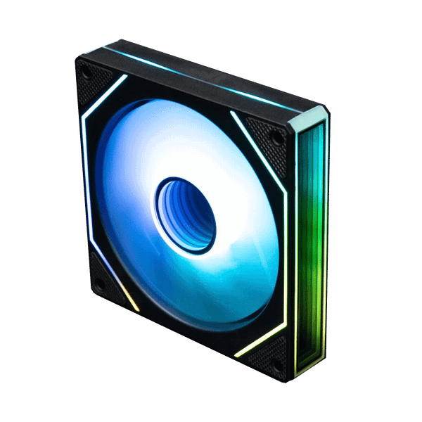  Quạt tản nhiệt PC Leopard Prism 4Max | Fan lẻ 120mm, ARGB, Đen 