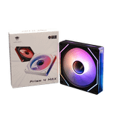  Fan Case Leopard Prism 4Max ARGB - Black (Sync main, gió ngược) 