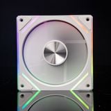  Quạt tản nhiệt PC Leopard V1 | Fan lẻ 120mm, ARGB, Gió ngược, Trắng 