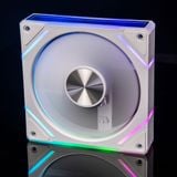  Quạt tản nhiệt PC Leopard V1 | Fan lẻ 120mm, ARGB, Gió ngược, Trắng 