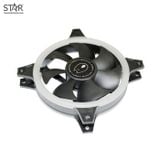  Quạt tản nhiệt PC Hollo | Kit 2 Fan 120mm, RGB, Đen 