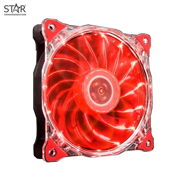 Fan Case Player 12cm Led Đỏ (15 Led)