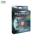  Quạt tản nhiệt PC Raijintek Iris ADD-1 | Fan lẻ 120mm, RGB, Đen 