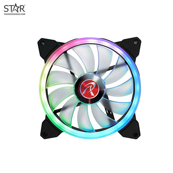  Quạt tản nhiệt PC Raijintek Iris ADD-1 | Fan lẻ 120mm, RGB, Đen 