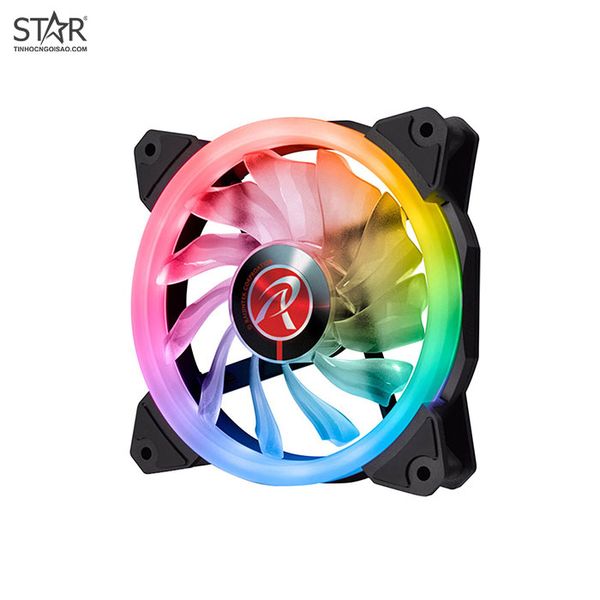  Quạt tản nhiệt PC Raijintek Iris ADD-1 | Fan lẻ 120mm, RGB, Đen 