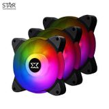  Fan Case Xigmatek Galaxy III Essential BX120 ARGB (EN45433) Pack 3 Fan 