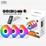  Quạt tản nhiệt PC Xigmatek Galaxy III Royal BX120 Essential Arctic | Kit 3 fan 120mm, ARGB, Trắng 