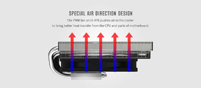 Tản Nhiệt CPU ID-Cooling IS-47K Low-Profile Cooling