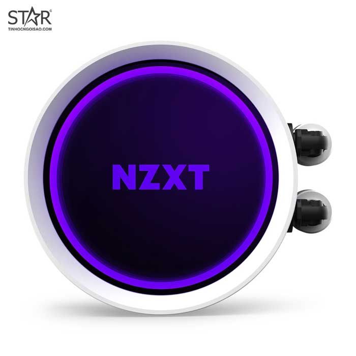 Tản nhiệt CPU NZXT Kraken X53 White RGB AiO Cooling (240) – RL-KRX53-RW