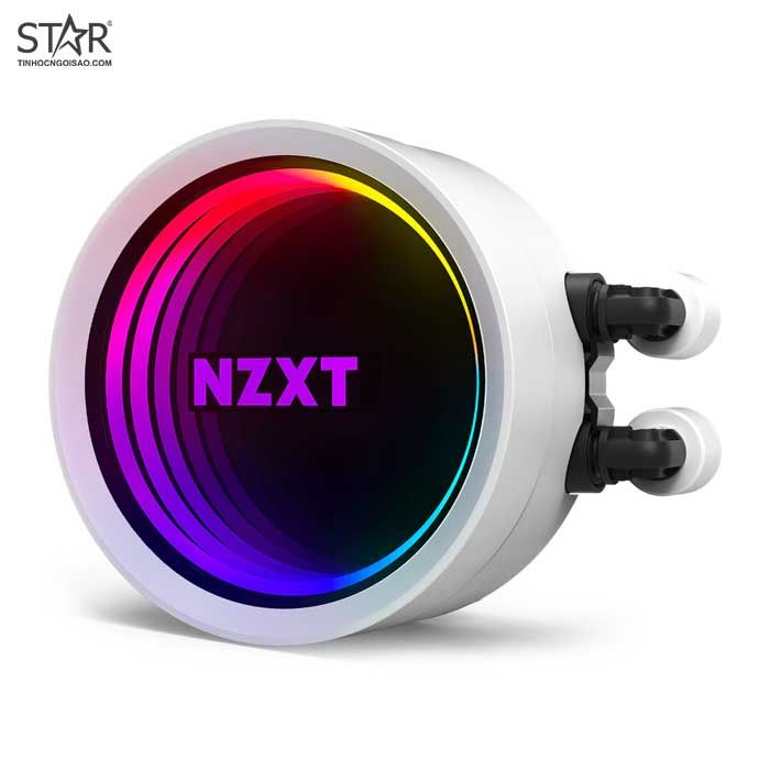 Tản nhiệt CPU NZXT Kraken X53 White RGB AiO Cooling (240) – RL-KRX53-RW