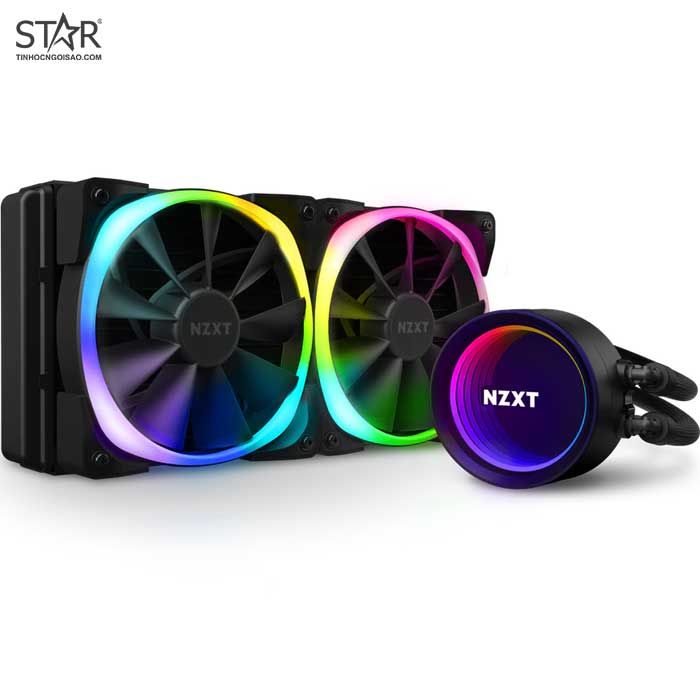 Tản nhiệt CPU NZXT Kraken X53 Black RGB AiO Cooling (240) – RL-KRX53-R1