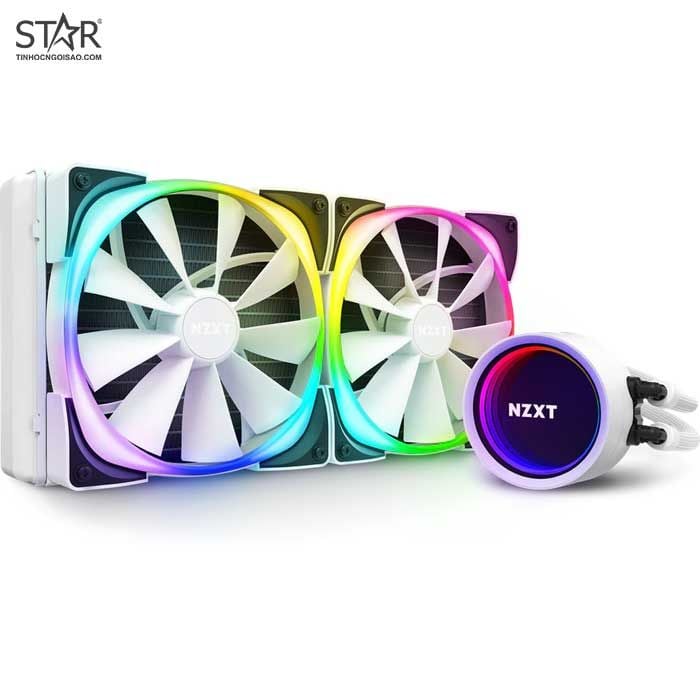 Tản nhiệt CPU NZXT Kraken X63 White RGB AiO Cooling (280) – RL-KRX63-RW