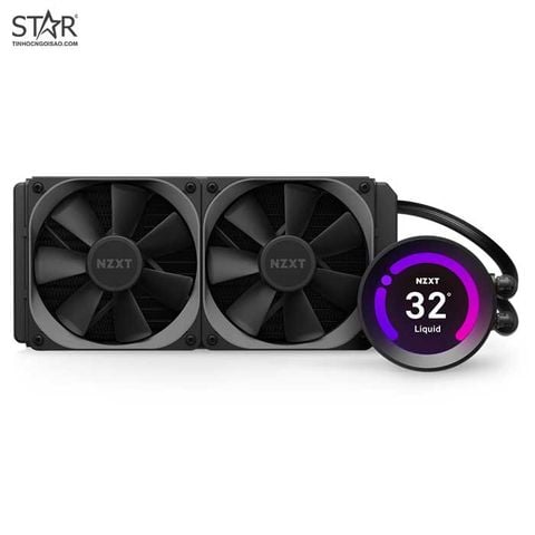 Tản nhiệt nước NZXT Kraken Z53 | ARGB Display, Đen