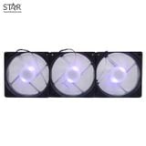 Quạt tản nhiệt PC PC Cooler | Kit 3 fan 120mm, RGB, Đen 
