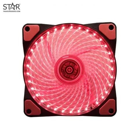 Quạt tản nhiệt PC VSP 33L Tray | Fan lẻ 120mm, Led Đỏ, Đen