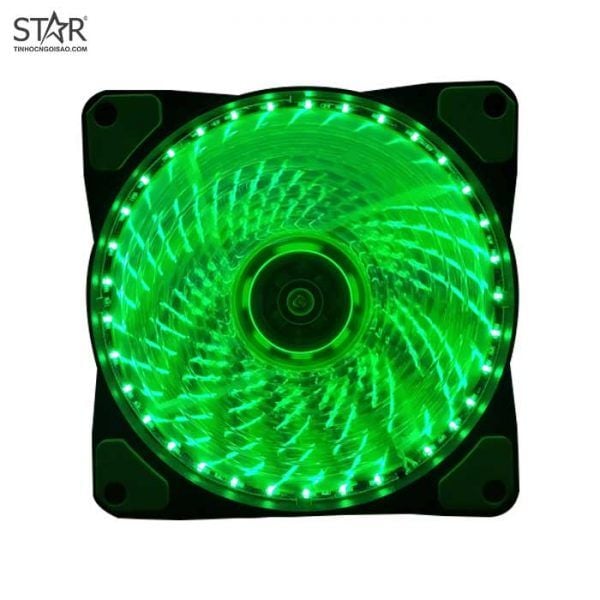 Fan Case VSP 12cm Led Xanh Lá (33 đèn) – không hộp