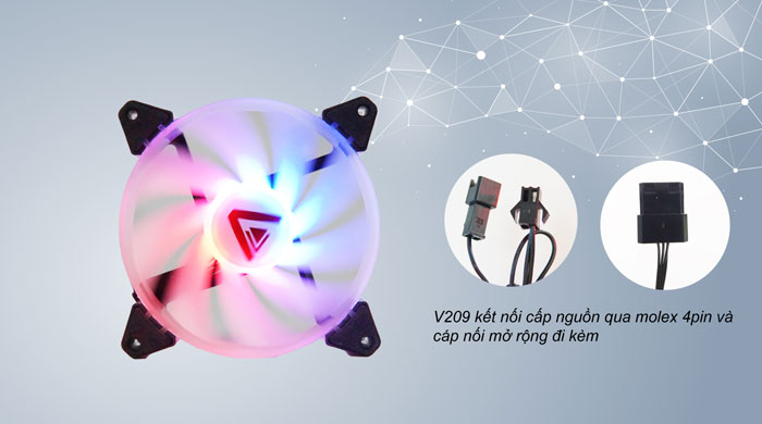 Fan Case VSP V209 RGB 12cm