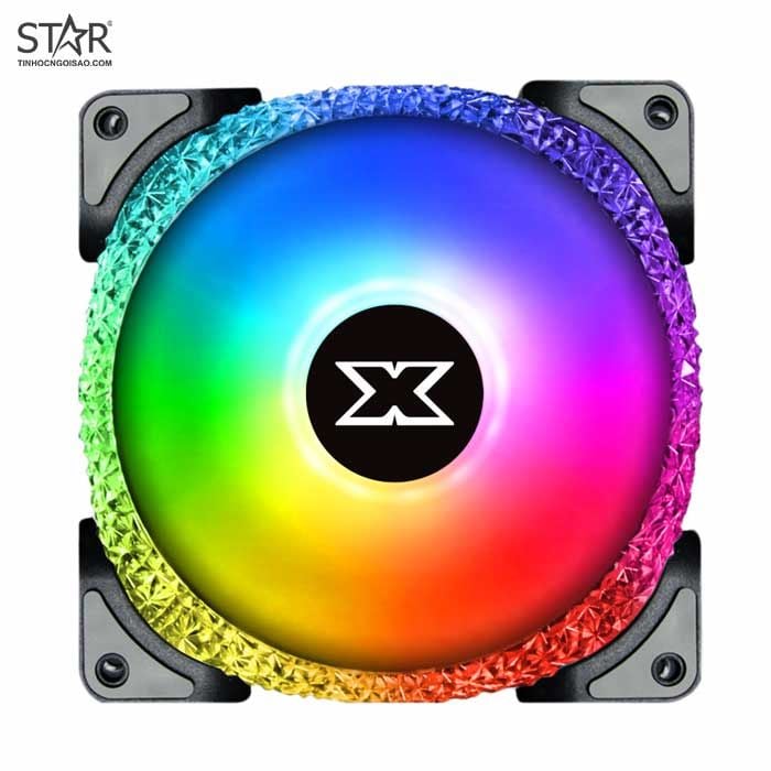 Fan Case Xigmatek Galaxy III Royal BX120 ARGB (EN46119) Pack 3 Fan