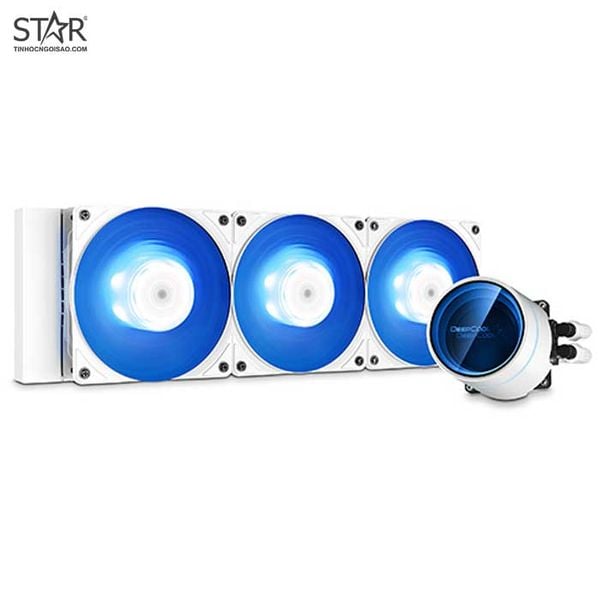  Tản nhiệt nước Deepcool Castle 360EX White | ARGB, Trắng 