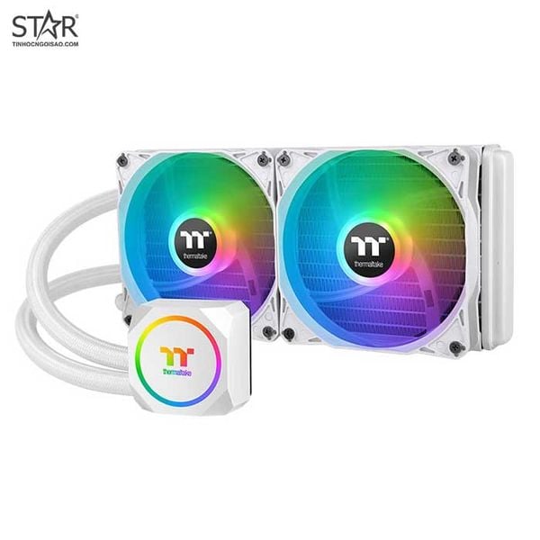  Tản nhiệt nước Thermaltake TH240 Snow Edition | ARGB, Trắng 