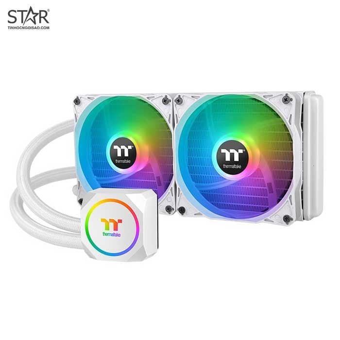 Tản Nhiệt Nước CPU Thermaltake TH240 ARGB Sync Snow Edition (CL-W301-PL12SW-A) .(EAN 4713227526579)