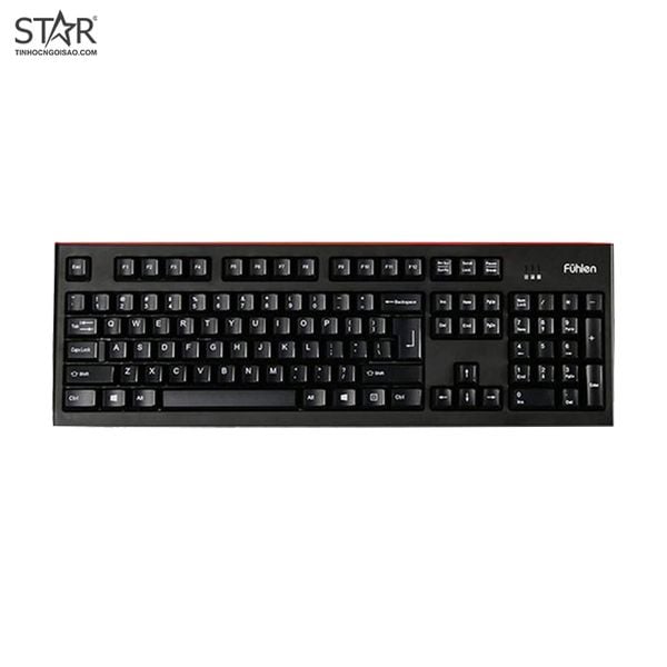  Bàn Phím Giả Cơ Fuhlen L500S Gaming (Đen) 