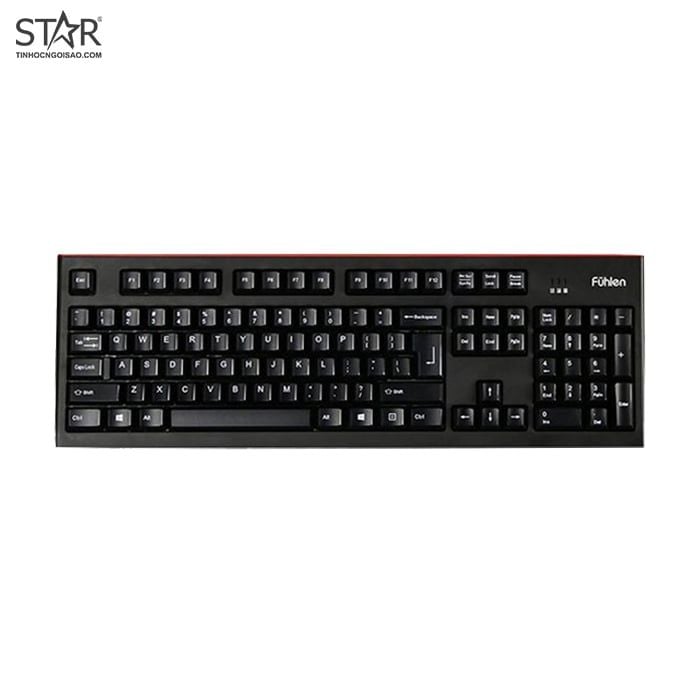 Bàn Phím Giả Cơ Fuhlen L500S Gaming (Đen)