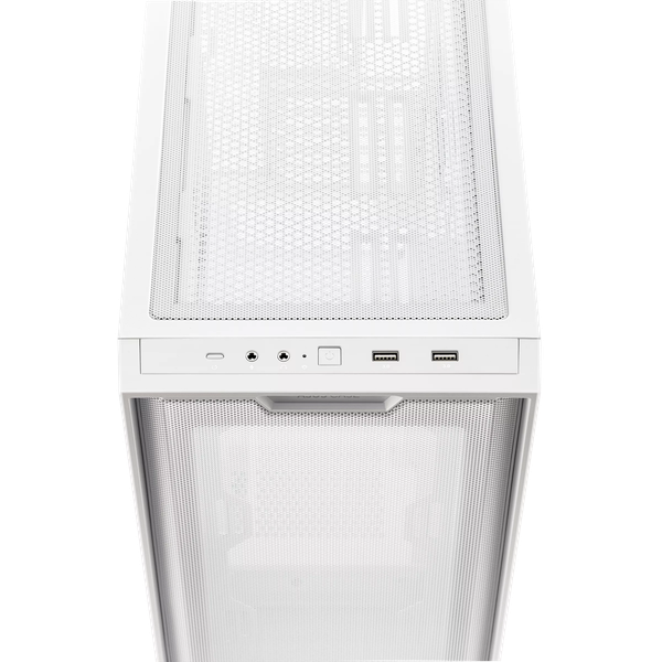  Thùng máy ASUS A21 Mesh - Trắng | AIO 360 Top, Micro ATX, không fan 