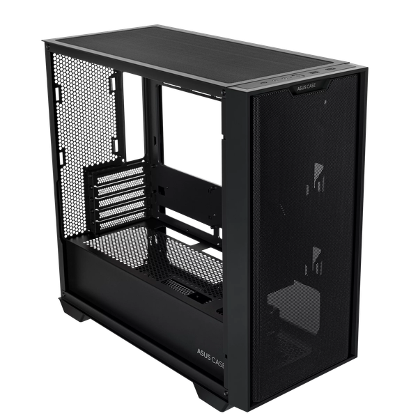  Thùng máy ASUS A21 Mesh - Đen | AIO 360 Top, Micro ATX, không fan 