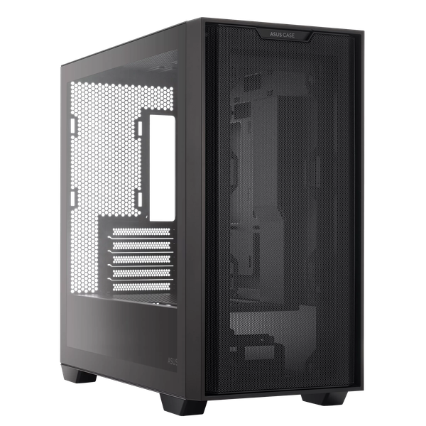  Thùng máy ASUS A21 Mesh - Đen | AIO 360 Top, Micro ATX, không fan 