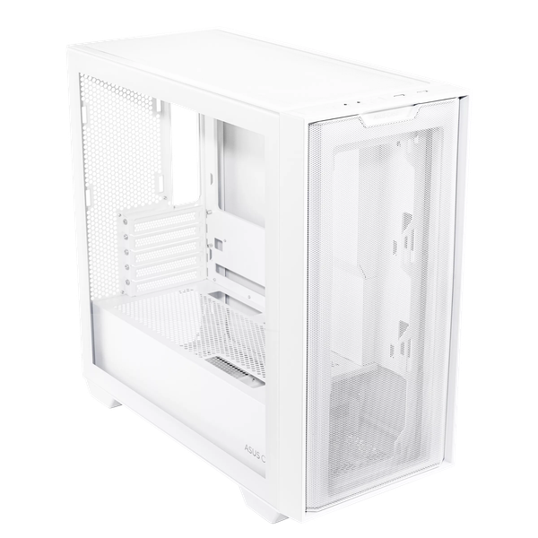  Thùng máy ASUS A21 Mesh - Trắng | AIO 360 Top, Micro ATX, không fan 