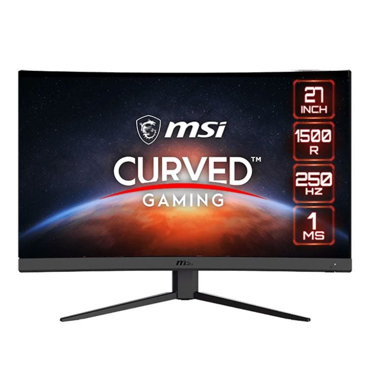 Màn Hình Gaming MSI Optix G27C4X | 27 inch, FHD, VA, 250Hz, 1ms, 113% sRGB, Cong (1500R)