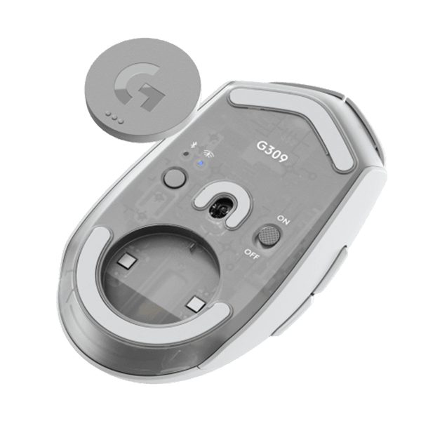  Chuột gaming Logitech G309 Lightspeed | 3 mode, 12000 DPI, 85g, Trắng 
