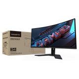  Màn hình Gigabyte G34WQCP EK1 | 34 inch, WQHD, VA, 180Hz, 1ms, chân CTH, cong 