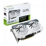  Card màn hình ASUS Dual RTX 4060 White OC Edition 8GB GDDR6 (DUAL-RTX4060-O8G-WHITE) 