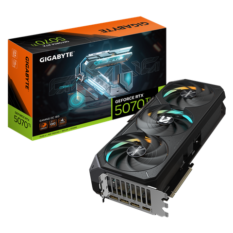 Card màn hình Gigabyte RTX 5070 Ti GAMING OC 16G