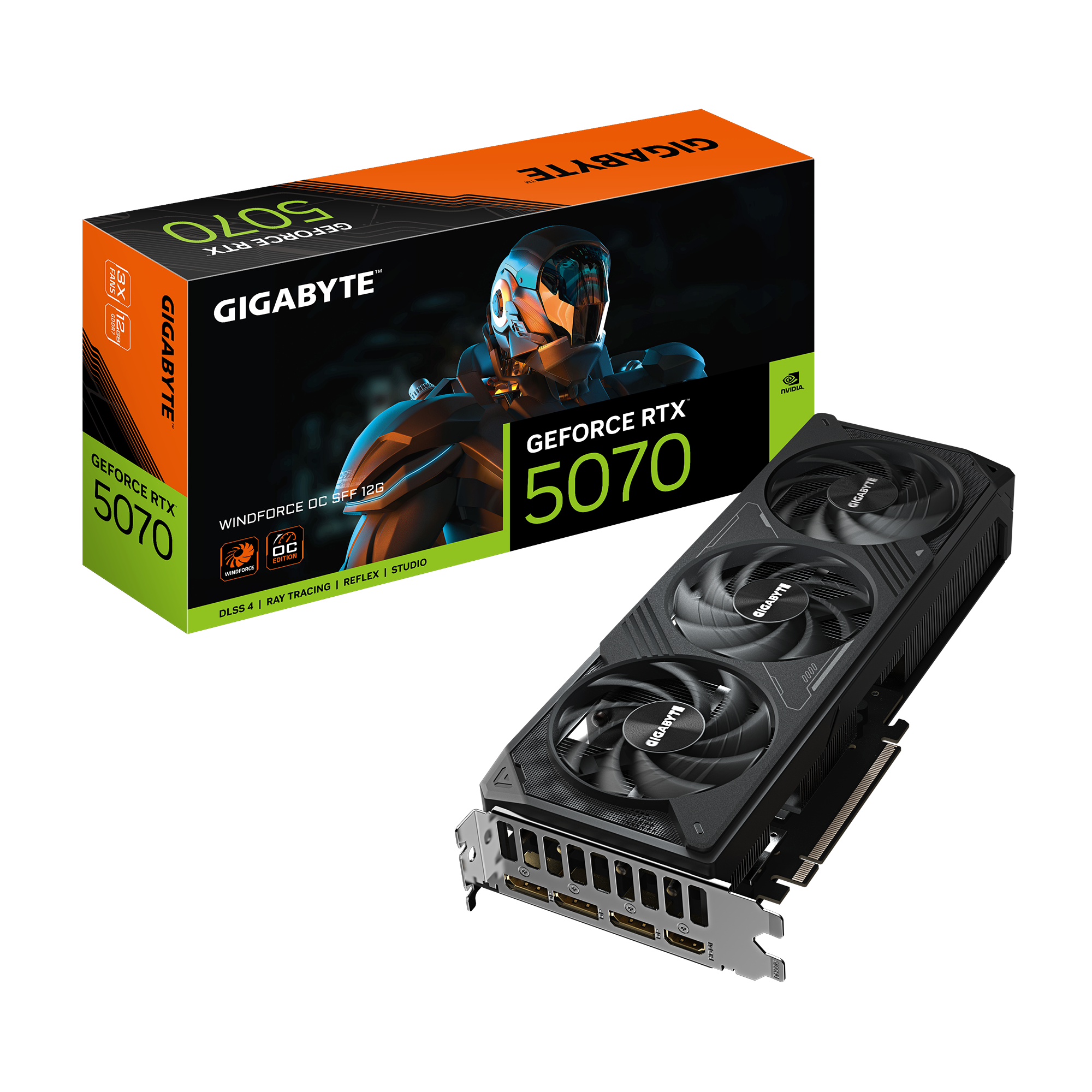 Card màn hình Gigabyte RTX™ 5070 WINDFORCE OC SFF 12G
