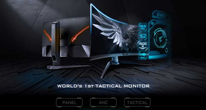 Màn hình Gaming Gigabyte Aorus CV27F