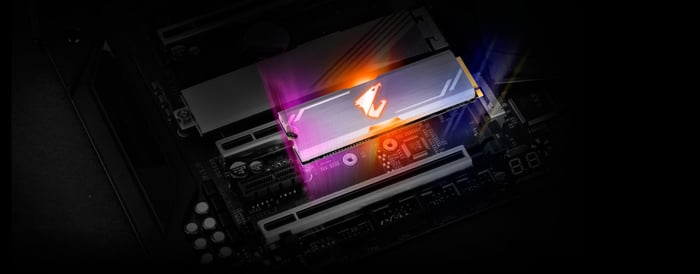 Ổ cứng SSD 256G Gigabyte Aorus RGB M.2 NVMe PCIe (GP-ASM2NE2256GTTDR)