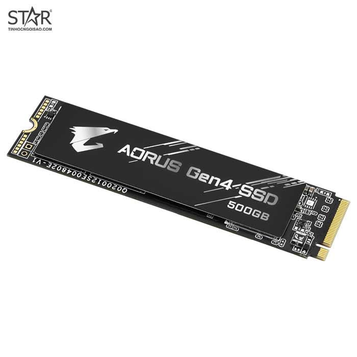 Ổ cứng SSD 500G Gigabyte Aorus M.2 NVMe PCIe Gen4 (GP-AG4500G)