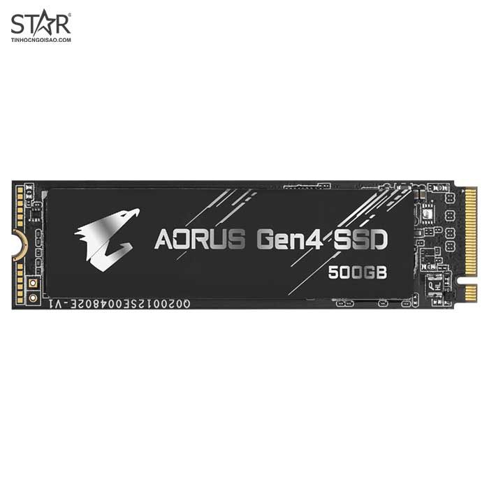 Ổ cứng SSD 500G Gigabyte Aorus M.2 NVMe PCIe Gen4 (GP-AG4500G)