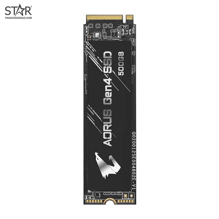 Ổ cứng SSD 500G Gigabyte Aorus M.2 NVMe PCIe Gen4 (GP-AG4500G)