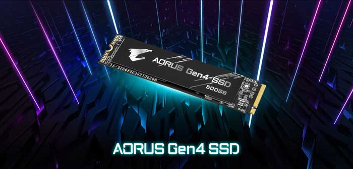 Ổ cứng SSD 500G Gigabyte Aorus M.2 NVMe PCIe Gen4 (GP-AG4500G)