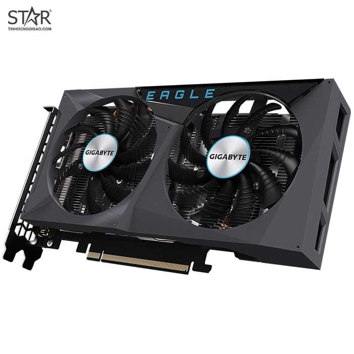 VGA Gigabyte RTX 3050 8GB GDDR6 EAGLE OC (GV-N3050EAGLE OC-8GBD)