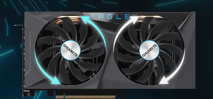 VGA Gigabyte RTX 3060Ti 8G GDDR6 EAGLE OC