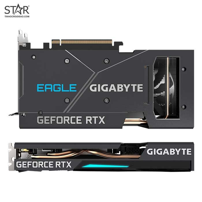 VGA Gigabyte RTX 3060 Ti 8GB GDDR6 EAGLE OC V2 (GV-N306TEAGLE OC-8GBD) (rev. 2.0)