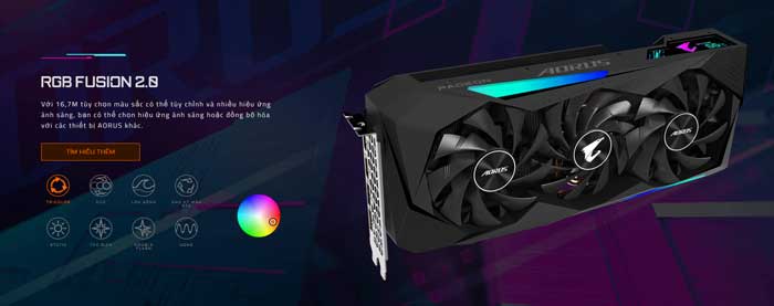 VGA Radeon RX6800 16G GDDR6 Gigabyte Aorus Master (GV-R68AORUS M-16GD)