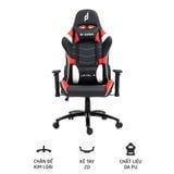  Ghế gaming E DRA Level E EGC229 | Đen đỏ, 150kg, Chân xoay, Da PU 
