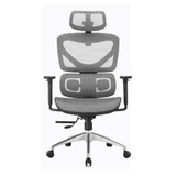  Ghế công thái học Manson Iris lưới Matrex | Xám, lưng nâng hạ, mặt ngồi trượt, tay 3D, Piston 4 Cấp BIFMA 