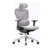  Ghế công thái học MANSON Iris | Xám, 150kg, Chân xoay, Lưng lưới 